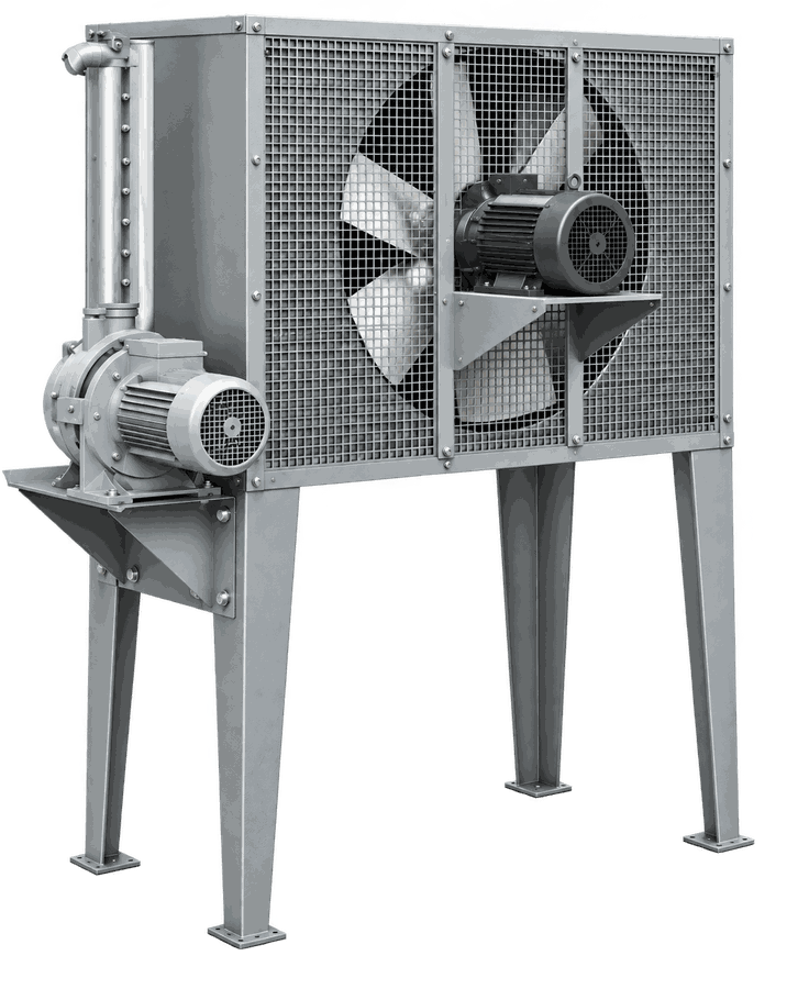 IPAC A Series air-cooled aftercooler, blower-fan style