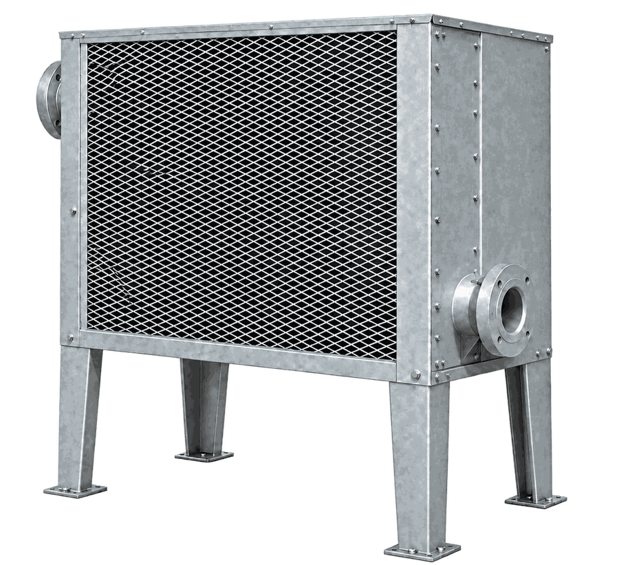 IPAC A Series air-cooled aftercooler, the first stage of compressed air treatment