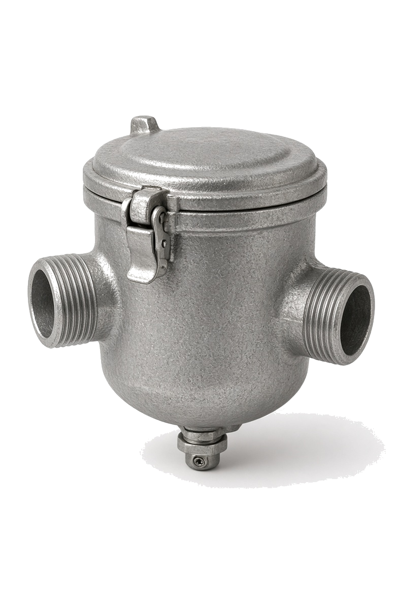 IPAC S01CB0H0 centrifugal moisture separator - HiROSS-era cast aluminum centrifugal separator with quick-release closure (S01C-S03C, superseded)
