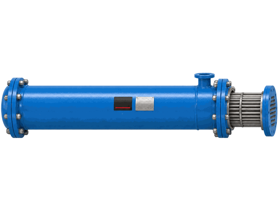 IPAC W 51 Series water-cooled aftercooler, side view