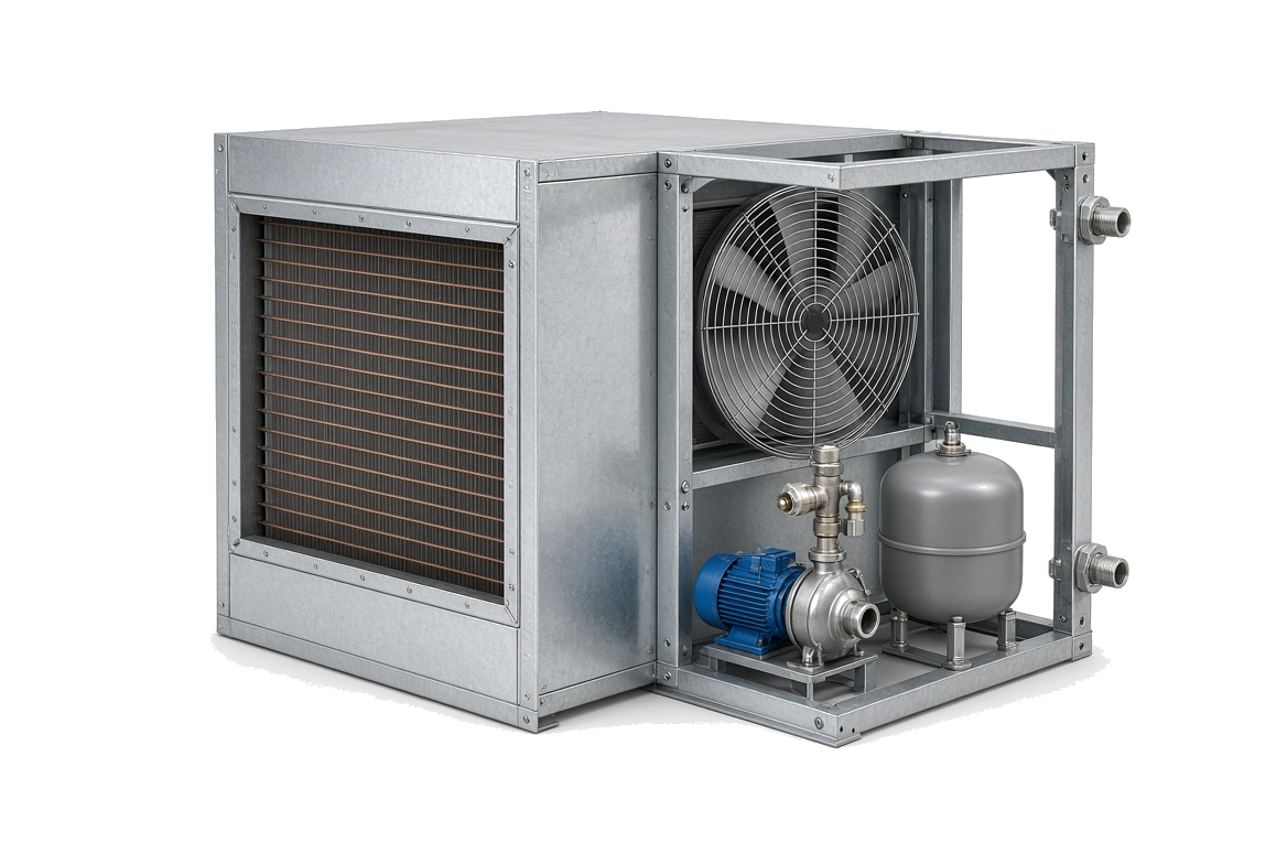 IPAC WAC Series packaged closed-circuit water cooler